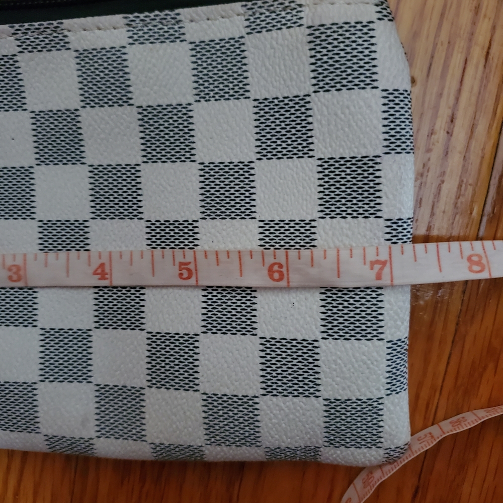 Stylish Checkered Backpack,Shoulder With Pouch He… - image 8